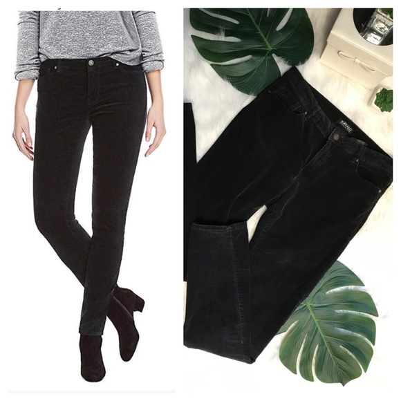 Buffalo David Bitton Denim - Buffalo David Bitton black velvet jeans 6/28